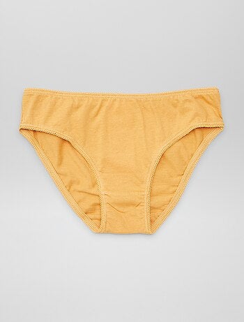 Pack de 7 bragas lisas