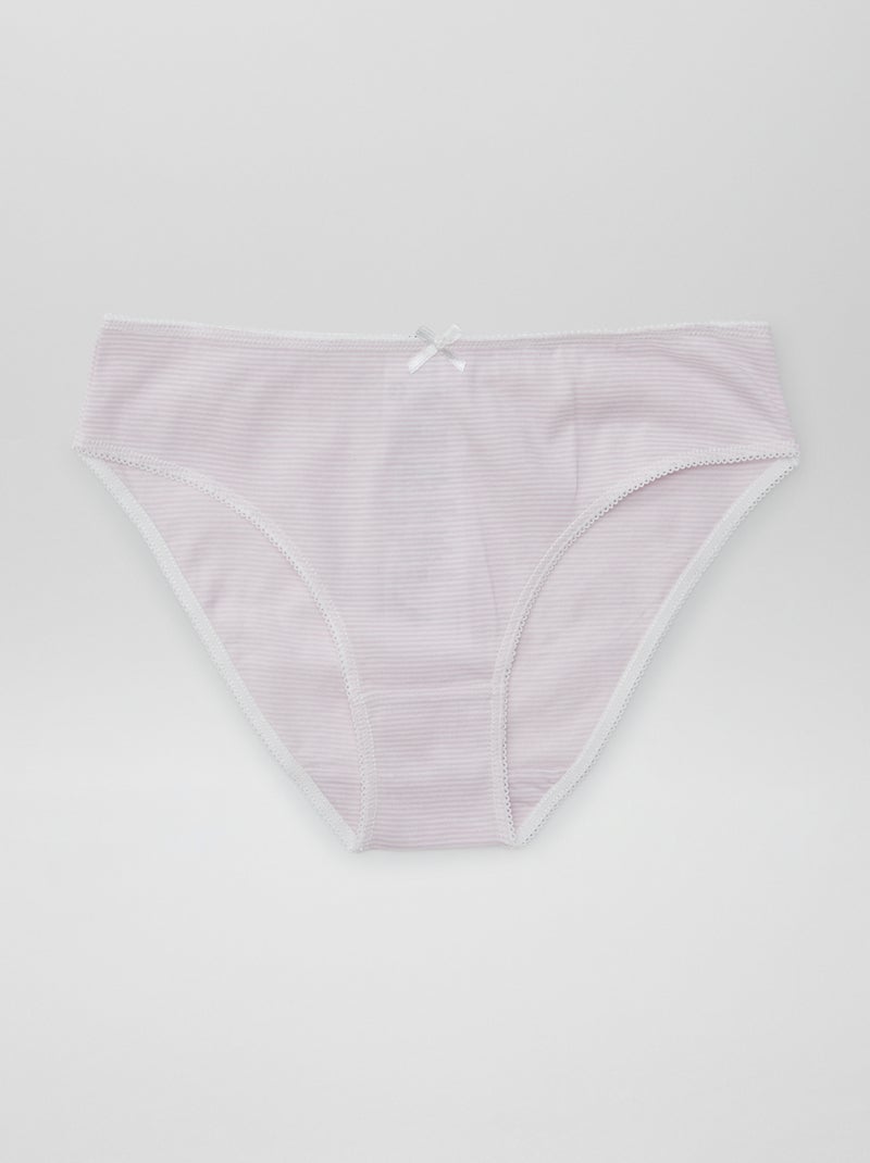 Pack de 7 braguitas AMARILLO - Kiabi