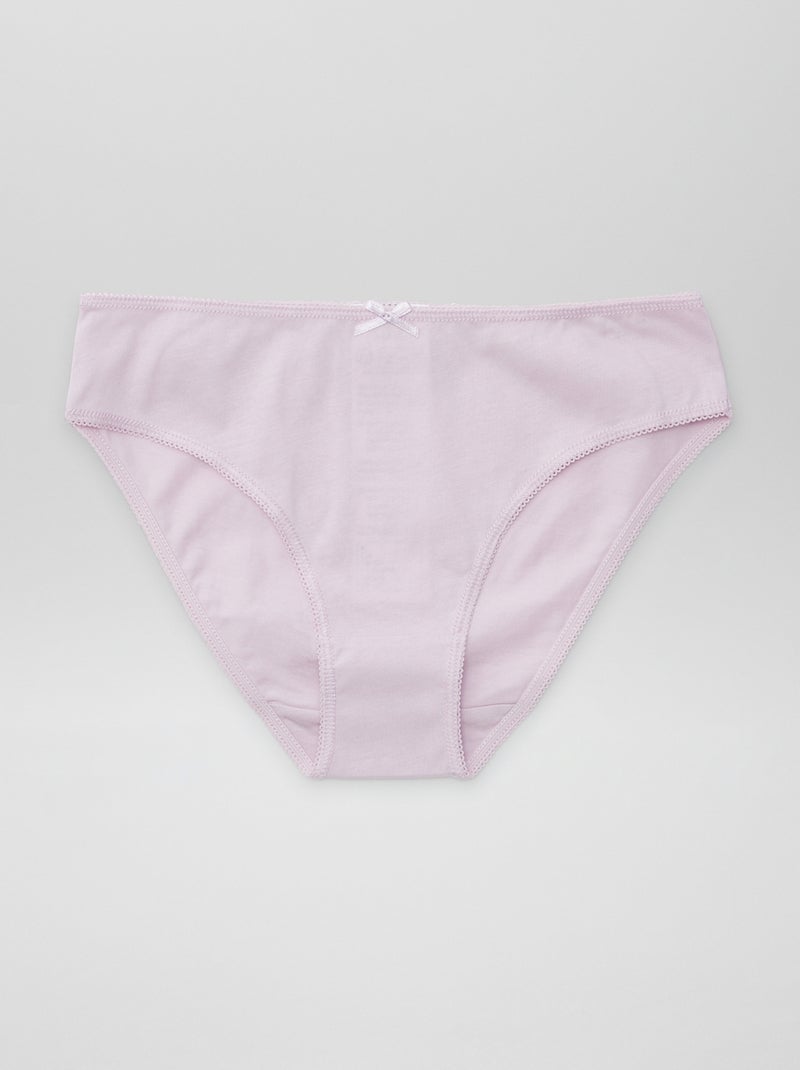 Pack de 7 braguitas AMARILLO - Kiabi