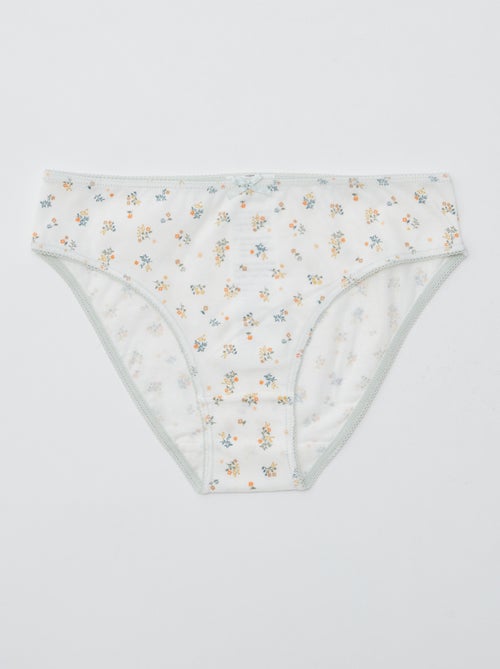 Pack de 7 braguitas - Kiabi