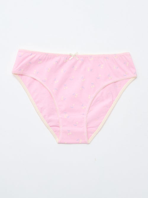 Pack de 7 braguitas - Kiabi