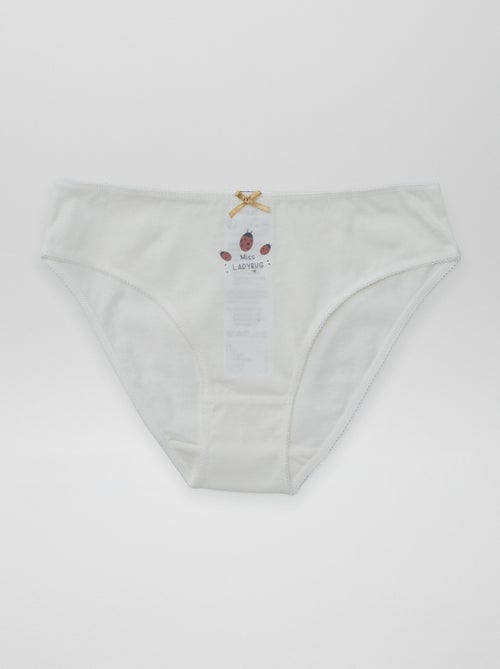 Pack de 7 braguitas - Kiabi