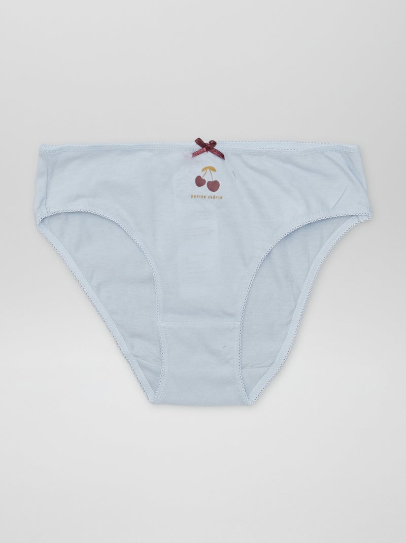 Pack de 7 braguitas BLANCO - Kiabi