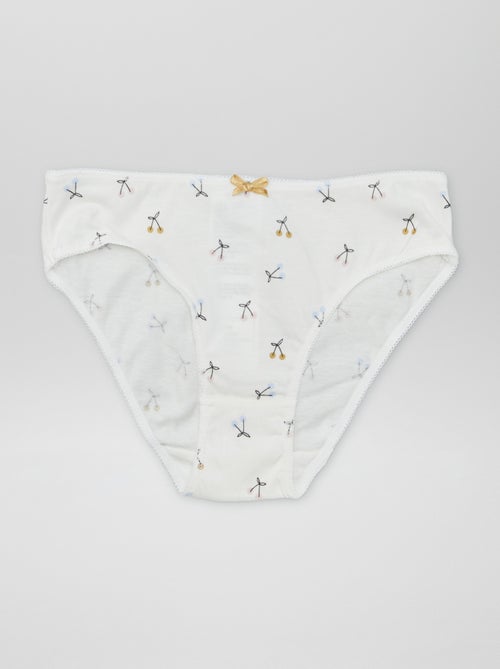 Pack de 7 braguitas - Kiabi