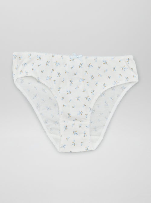 Pack de 7 braguitas - Kiabi