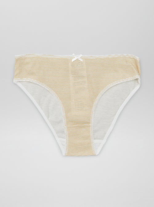 Pack de 7 braguitas - Kiabi