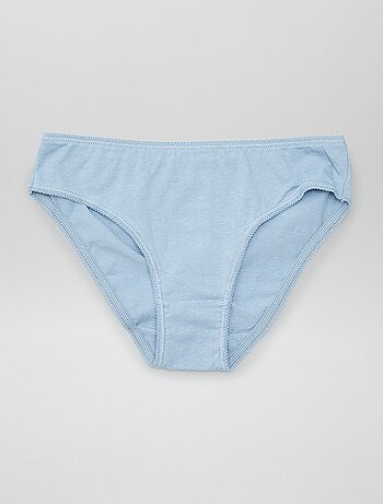 Pack de 7 braguitas lisas