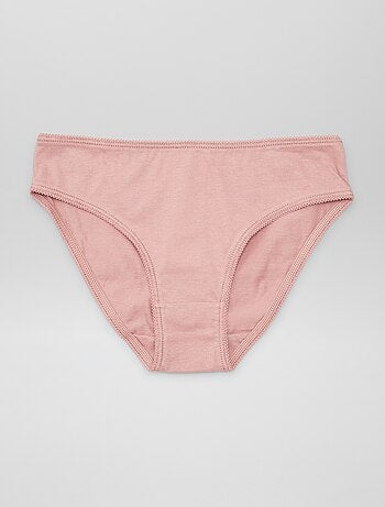 Pack de 7 braguitas lisas