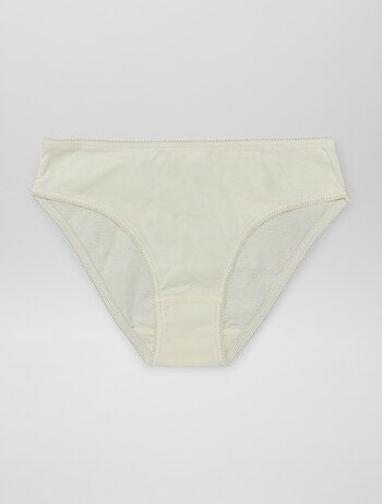 Pack de 7 braguitas lisas