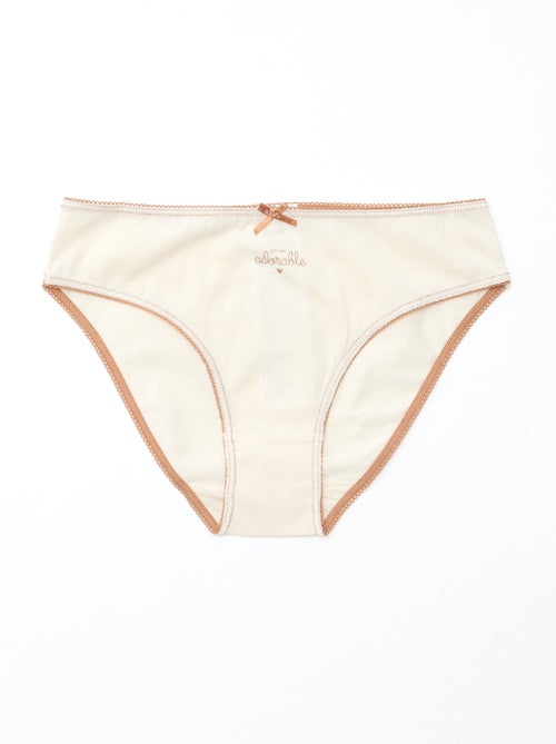 Pack de 7 braguitas - Kiabi