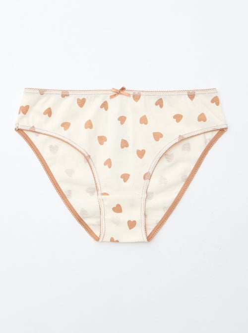 Pack de 7 braguitas - Kiabi