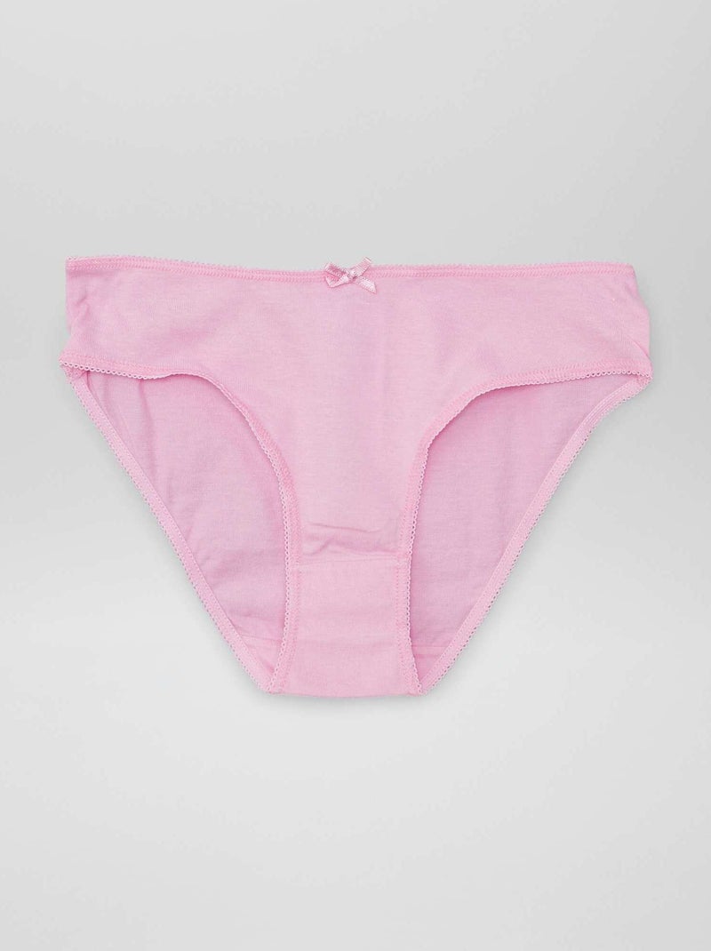 Pack de 7 braguitas NARANJA - Kiabi