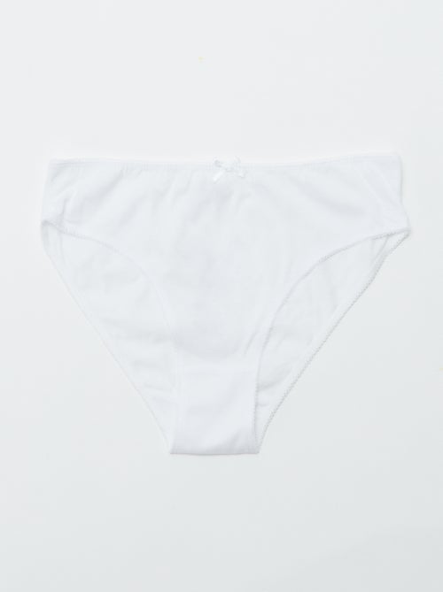 Pack de 7 braguitas - Kiabi