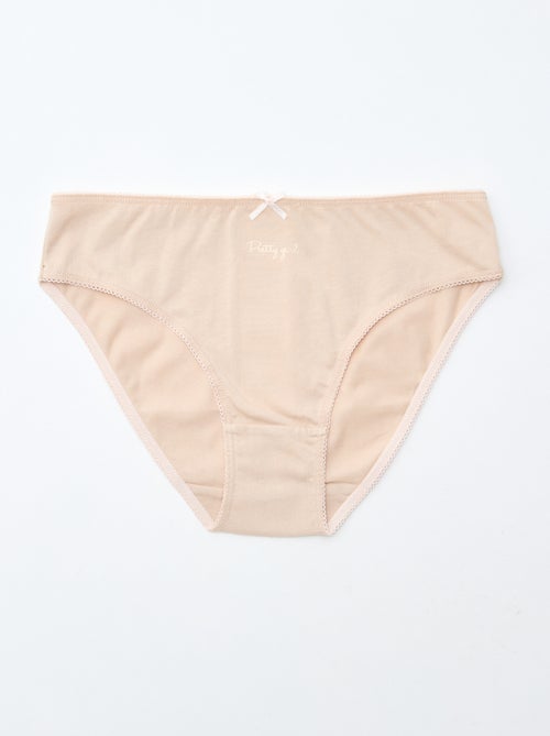 Pack de 7 braguitas - Kiabi