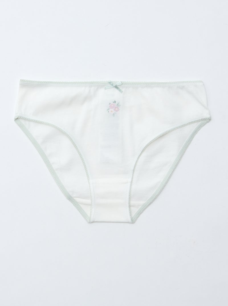 Pack de 7 braguitas Rosa - Kiabi