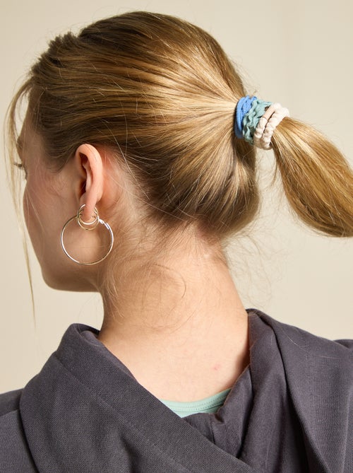 Pack de 7 gomas para el pelo (ekstract) - Kiabi