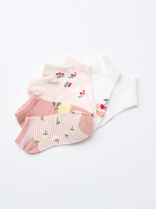 Pack de 7 pares de calcetines invisibles - Kiabi