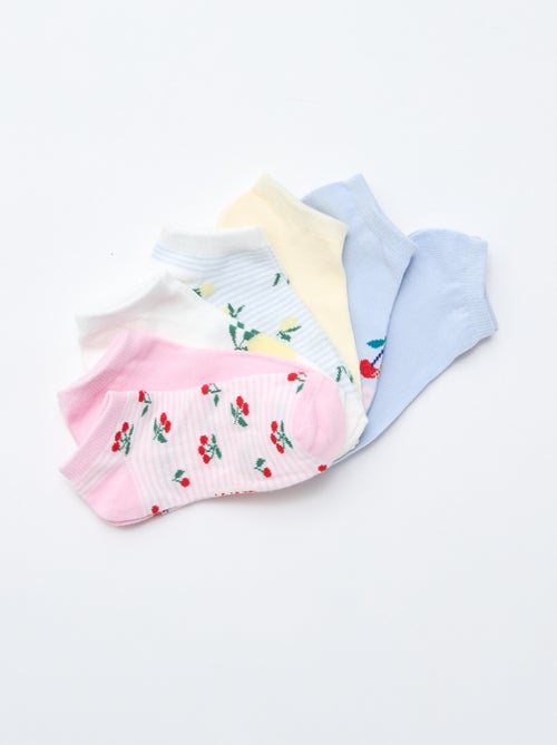 Pack de 7 pares de calcetines invisibles - Kiabi