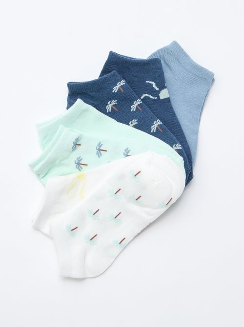 Pack de 7 pares de calcetines invisibles - Kiabi