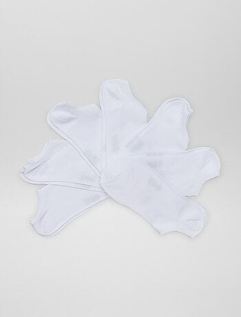 Pack de 7 pares de calcetines invisibles