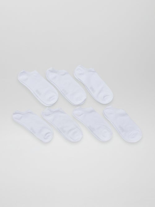 Pack de 7 pares de calcetines invisibles - Kiabi