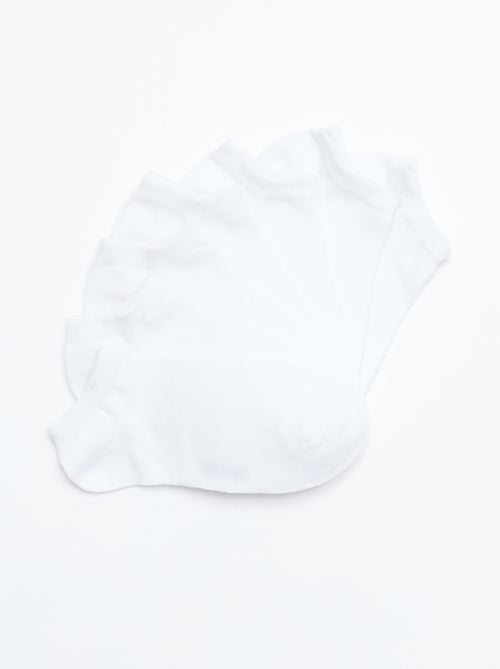 Pack de 7 pares de calcetines invisibles - Kiabi