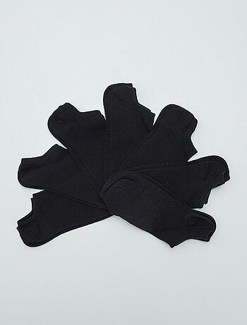 Pack de 7 pares de calcetines invisibles