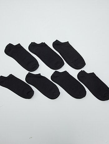 Pack de 7 pares de calcetines invisibles