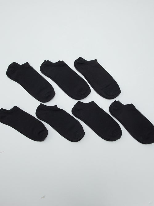 Pack de 7 pares de calcetines invisibles - Kiabi