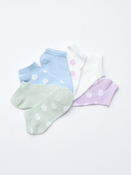 Pack de 7 pares de calcetines invisibles - Kiabi