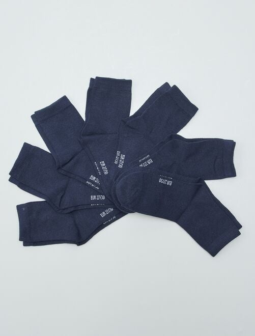 Pack de 7 pares de calcetines - Kiabi