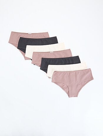 Pack de 7 shortys
