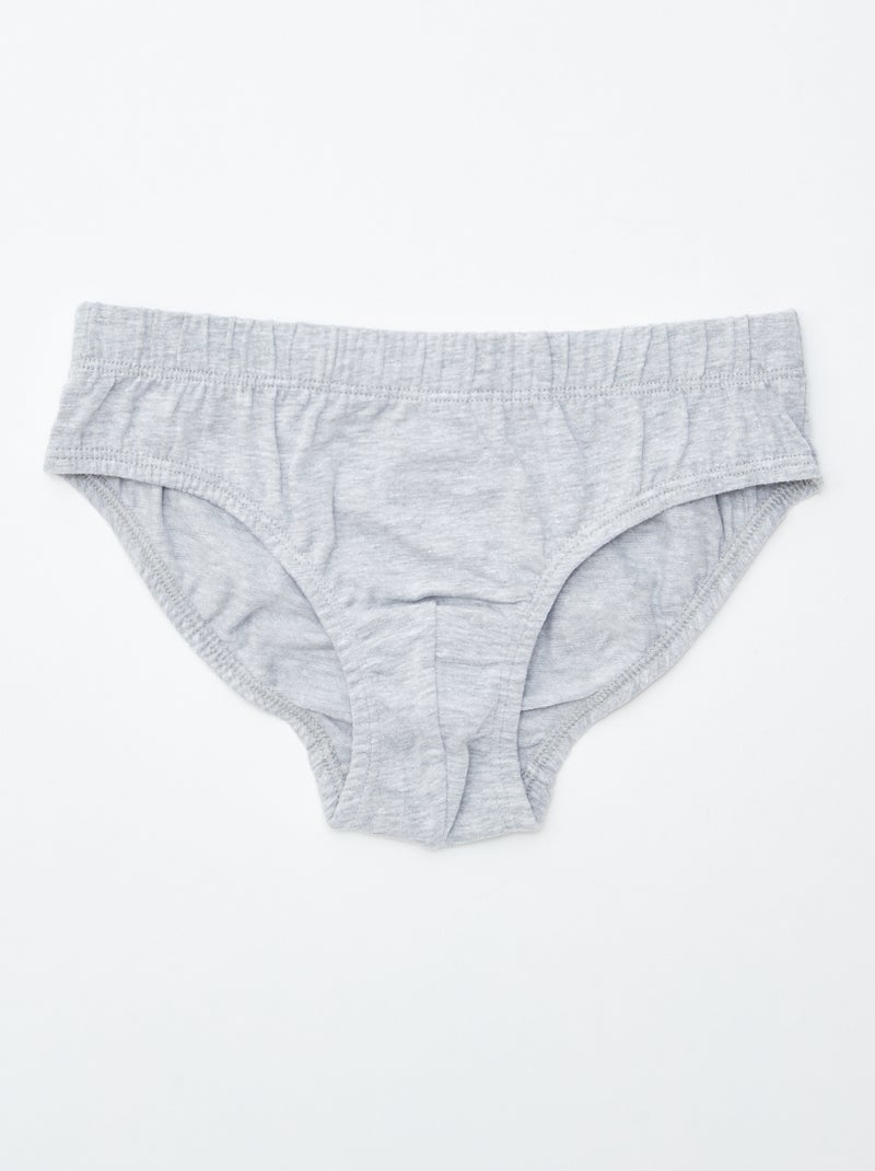 Pack de 7 slips estampados AZUL - Kiabi