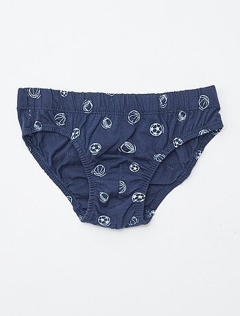 Pack de 7 slips estampados