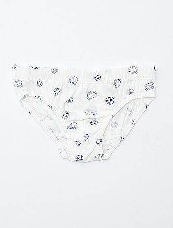 Pack de 7 slips estampados