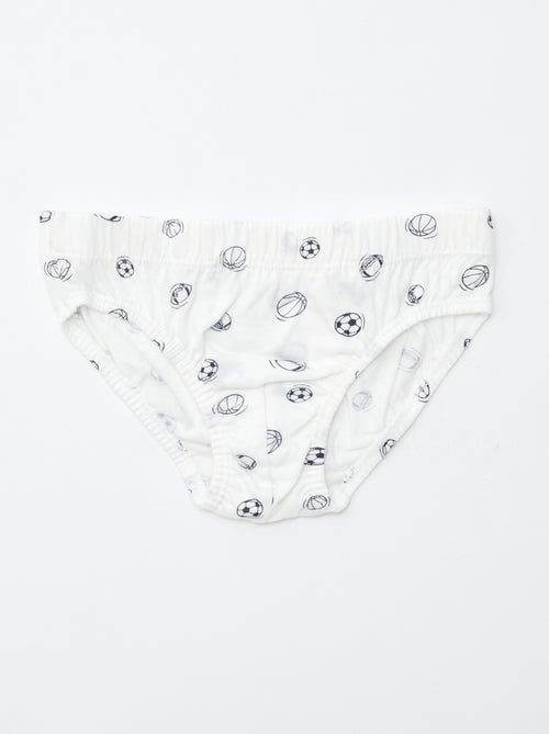 Pack de 7 slips estampados - Kiabi