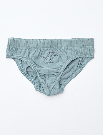 Pack de 7 slips estampados