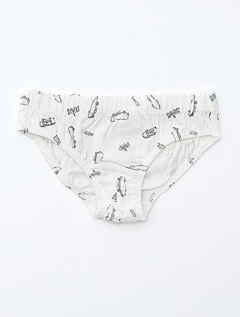 Pack de 7 slips estampados