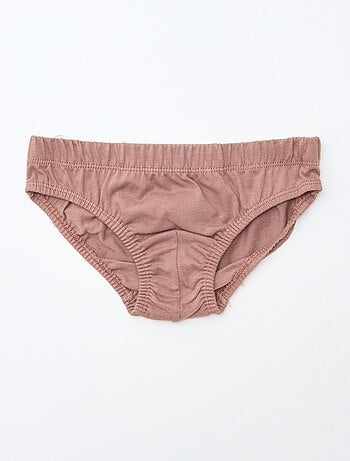 Pack de 7 slips estampados
