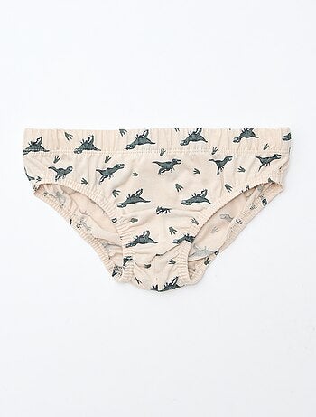 Pack de 7 slips estampados