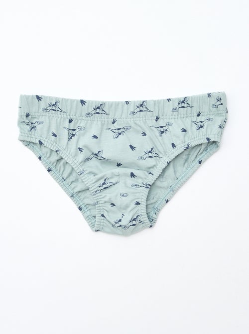 Pack de 7 slips estampados - Kiabi