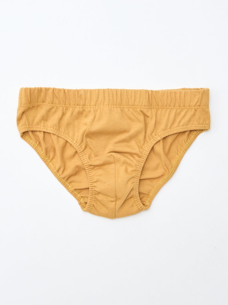 Pack de 7 slips estampados Blanco - Kiabi