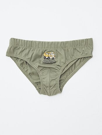 Pack de 7 slips estampados