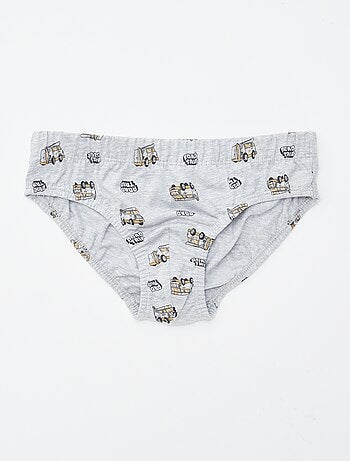 Pack de 7 slips estampados