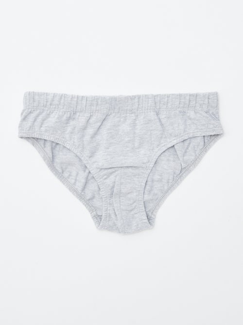 Pack de 7 slips estampados - Kiabi