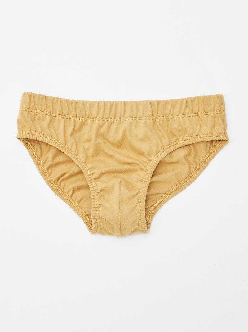 Pack de 7 slips estampados BLANCO - Kiabi