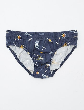 Pack de 7 slips estampados
