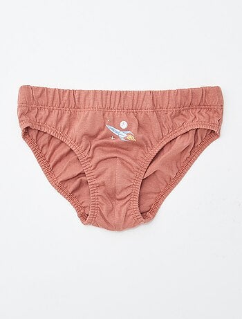 Pack de 7 slips estampados