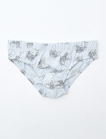 Pack de 7 slips estampados