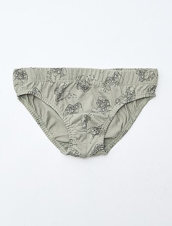 Pack de 7 slips estampados